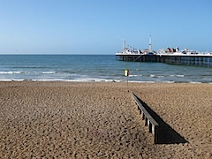 Am Strand von Brighton
