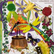 Colored Life by Terragina Graphix - Elements II