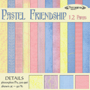 Pastel Friendship - © by Terragina Graphix