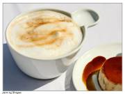Auch der Milchkaffee schmeckt super-lecker :-)