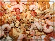 Möchte-Gern-Omelette mit Garnelen